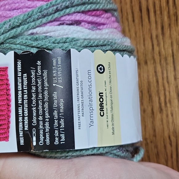 Caron Chunky Cupcake yarn Grapesicle - Picture 5 of 6